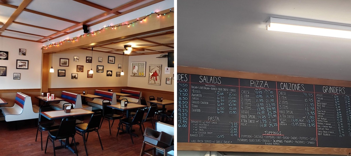 Hardwick House of Pizza Menu