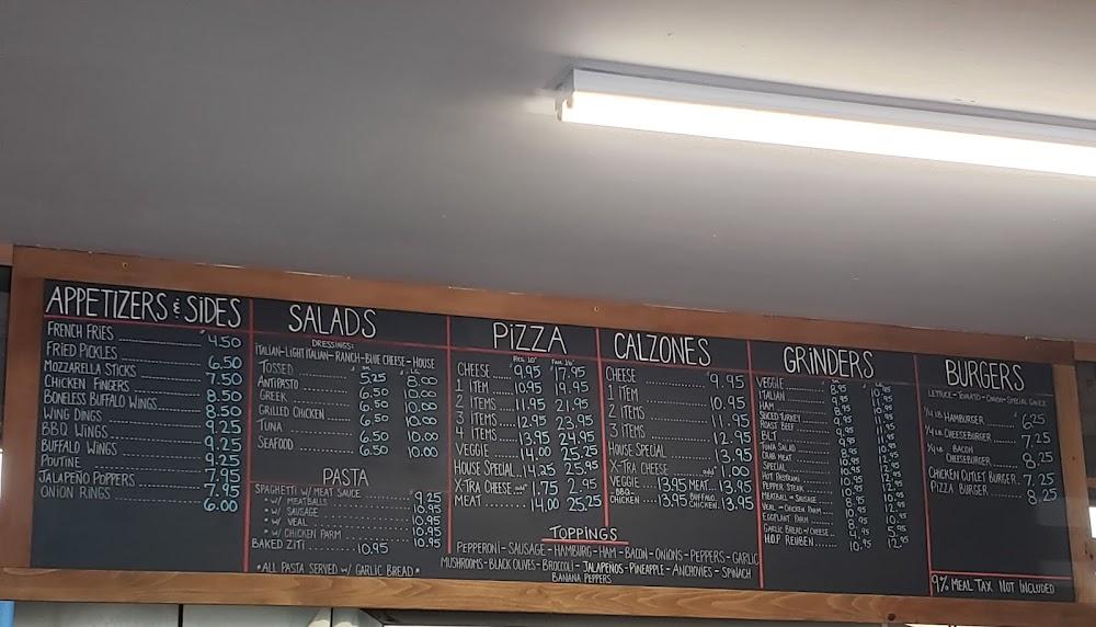 Hardwick House of Pizza Menu image 1